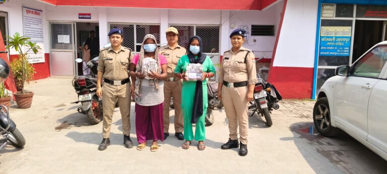 ज्वालापुर पुलिस की बड़ी कार्रवाई: दो महिला तस्कर 952 ग्राम गांजा सहित गिरफ्तार