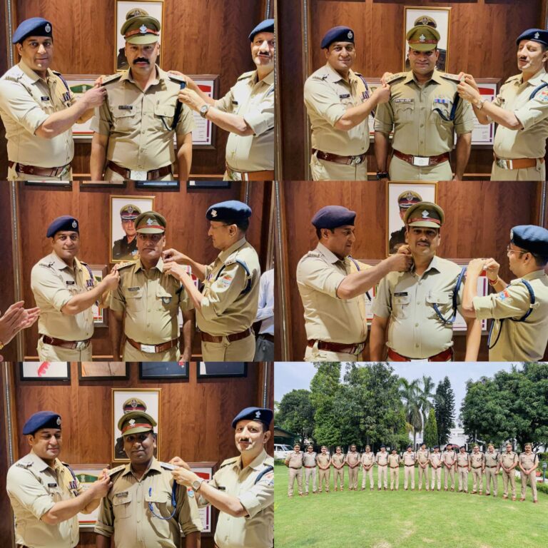 “हरिद्वार पुलिस को नई ताक़त: दस उप निरीक्षक बने इंस्पेक्टर, एसएसपी ने किए सम्मानित”