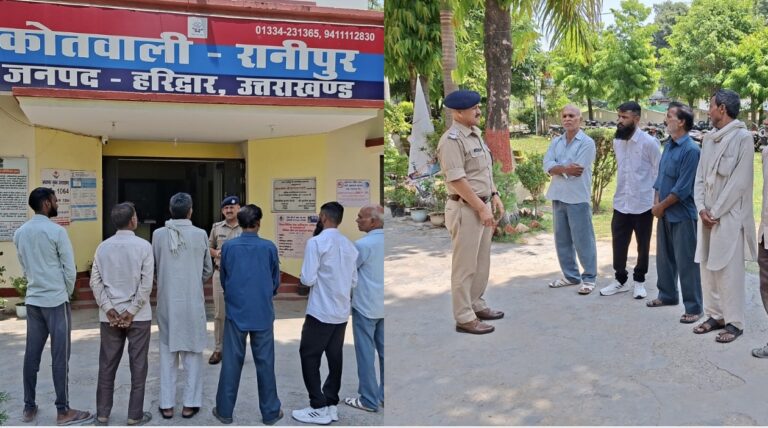 अपराध पर लगाम: रानीपुर पुलिस ने हिस्ट्रीशीटरों की कराई परेड, दी सख्त चेतावनी