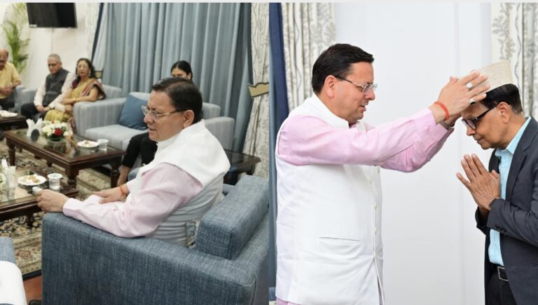 मुख्यमंत्री पुष्कर सिंह धामी ने 16वें वित्त आयोग का किया स्वागत, राज्य सरकार रखेगी अपने प्रस्ताव