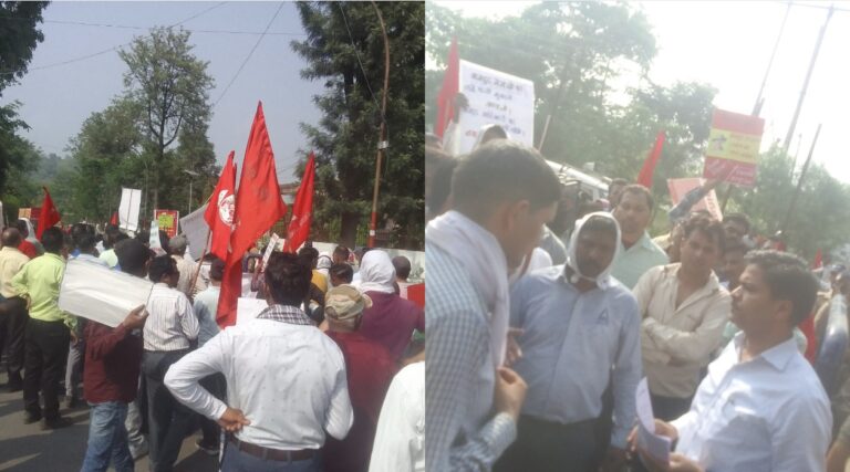 “मजदूर नेताओं पर फर्जी मुकदमे का आरोप: हरिद्वार में उबलता आक्रोश, सड़कों पर उतरे सैकड़ों श्रमिक”