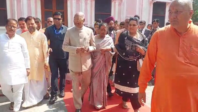 “सेवा, साधना और समाज से जुड़ाव: हरिद्वार पहुँचे पूर्व राष्ट्रपति रामनाथ कोविंद”