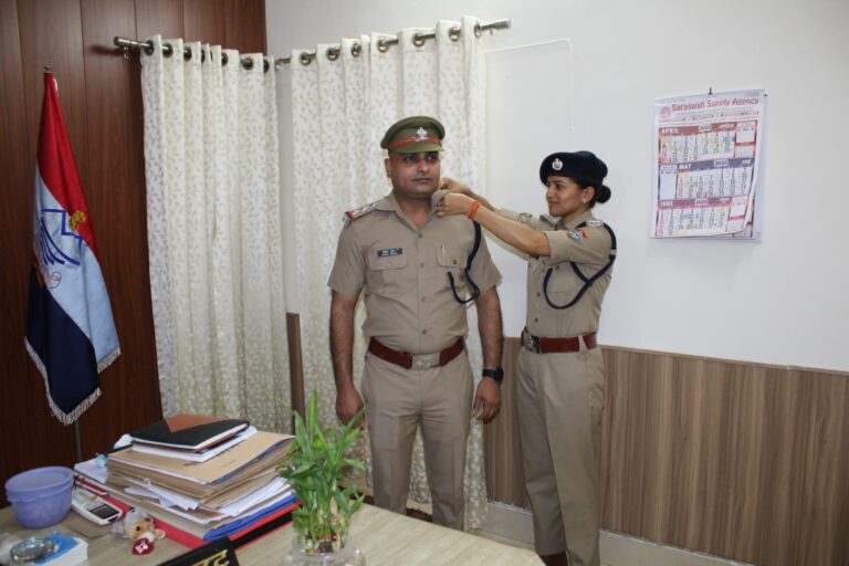 “कर्तव्यनिष्ठा को सलाम: थानाध्यक्ष अशोक कुमार बने निरीक्षक, जीआरपी देहरादून में खुशी की लहर”