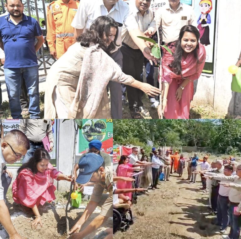 “मुख्य विकास अधिकारी आकांक्षा कोण्डे ने पौधरोपण कर पर्यावरण संरक्षण अभियान की दी नई दिशा”