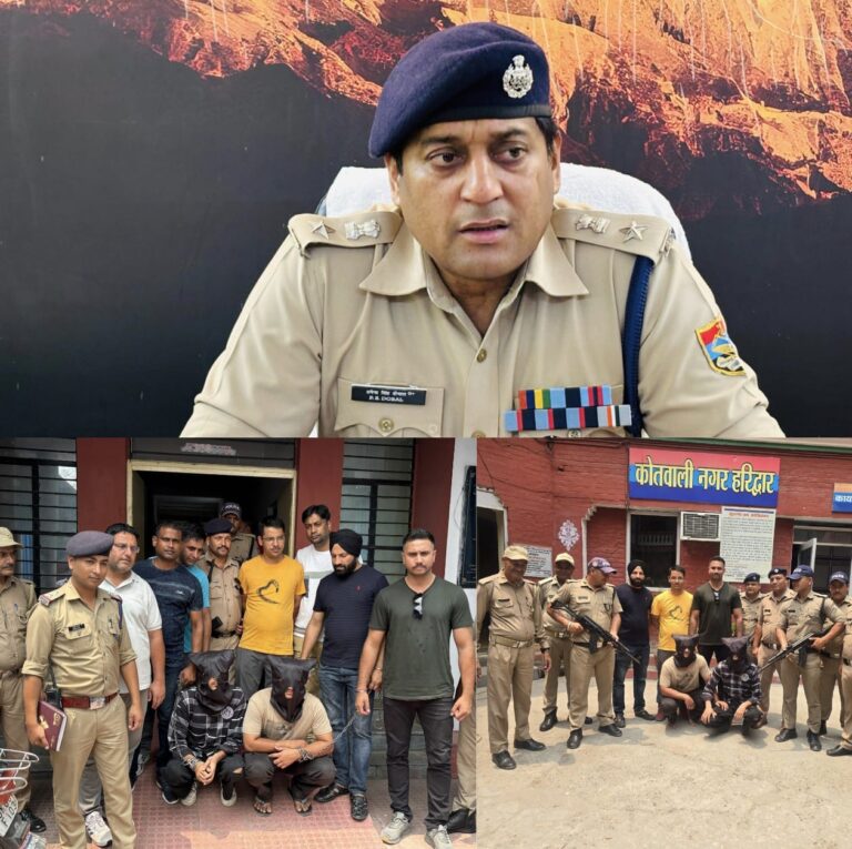 हरिद्वार गोलीकांड में बड़ा खुलासा: गैंगवार की रंजिश, विदेश से दी गई सुपारी, दो आरोपी पंजाब से गिरफ्तार