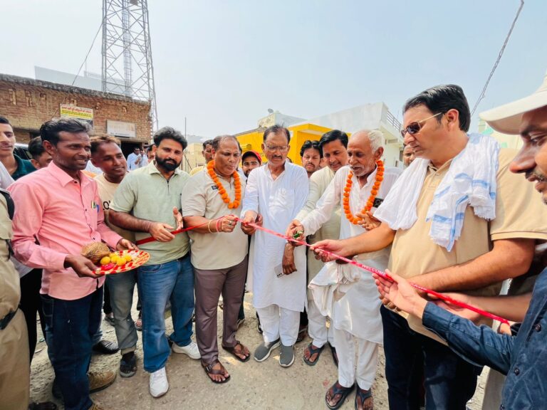 “20 साल की प्रतीक्षा खत्म: विधायक रवि बहादुर ने 3.69 करोड़ की सड़क परियोजना का किया शिलान्यास”