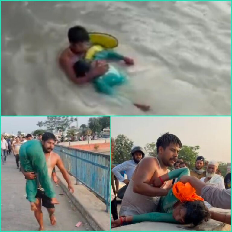 रुड़की में महिला ने गंग नहर में लगाई छलांग, मोनू जलवीर ने दिखाया साहस, बचाई जान