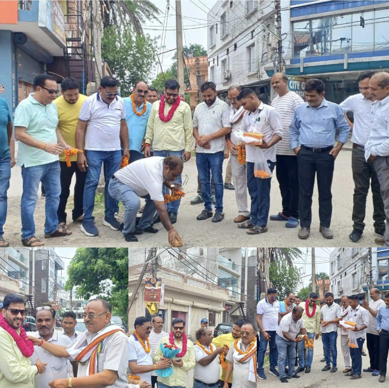 शिवालिक नगर में विकास को मिली नई रफ्तार: वार्ड 4 में नाली व पुलिया निर्माण कार्य का भव्य शुभारंभ