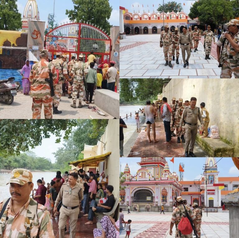 चारधाम यात्रा में सुरक्षा सख्त: कनखल पुलिस ने पैरा मिलिट्री के साथ संभाला मोर्चा