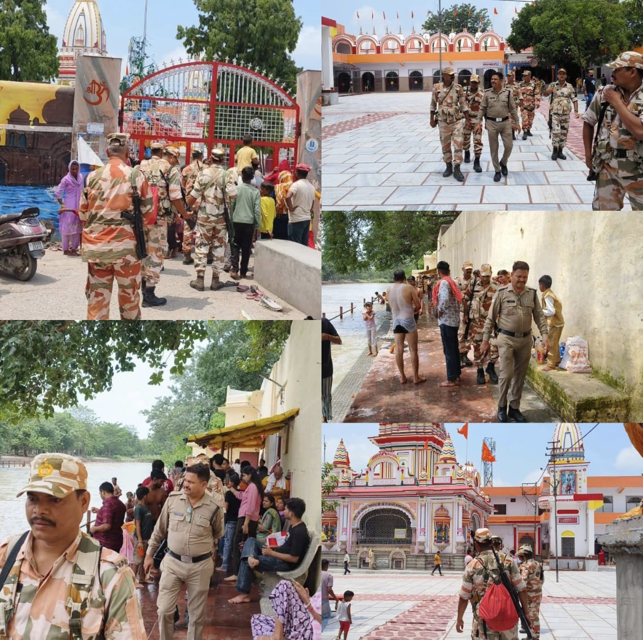 चारधाम यात्रा में सुरक्षा सख्त: कनखल पुलिस ने पैरा मिलिट्री के साथ संभाला मोर्चा