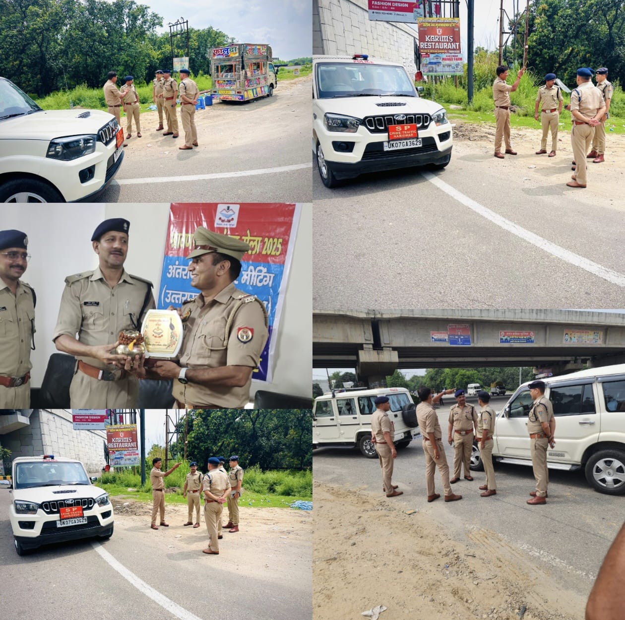 कांवड़ मेला 2025 की तैयारी जोरों पर, यूपी-उत्तराखंड पुलिस की बॉर्डर मीटिंग में बनी रणनीति