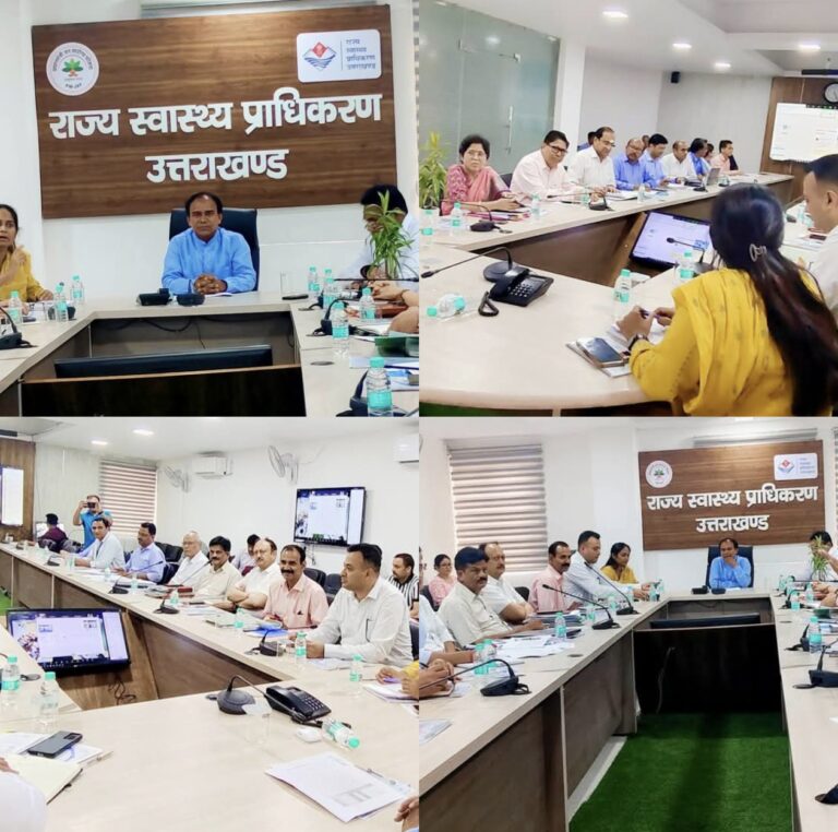 गोल्डन कार्ड और आयुष्मान योजना की खामियों को लेकर मंत्री धन सिंह रावत ने की उच्चस्तरीय बैठक