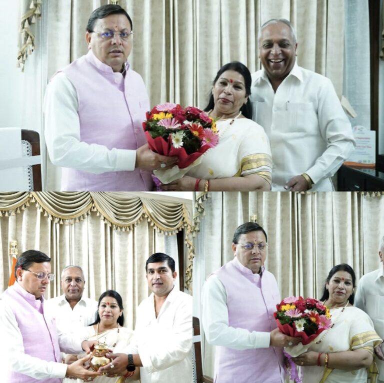 कांवड़ मेला: मेयर किरण जैसल ने व्यवस्थाओं के लिए मांगे 3 करोड़, मुख्यमंत्री से की खास मुलाकात
