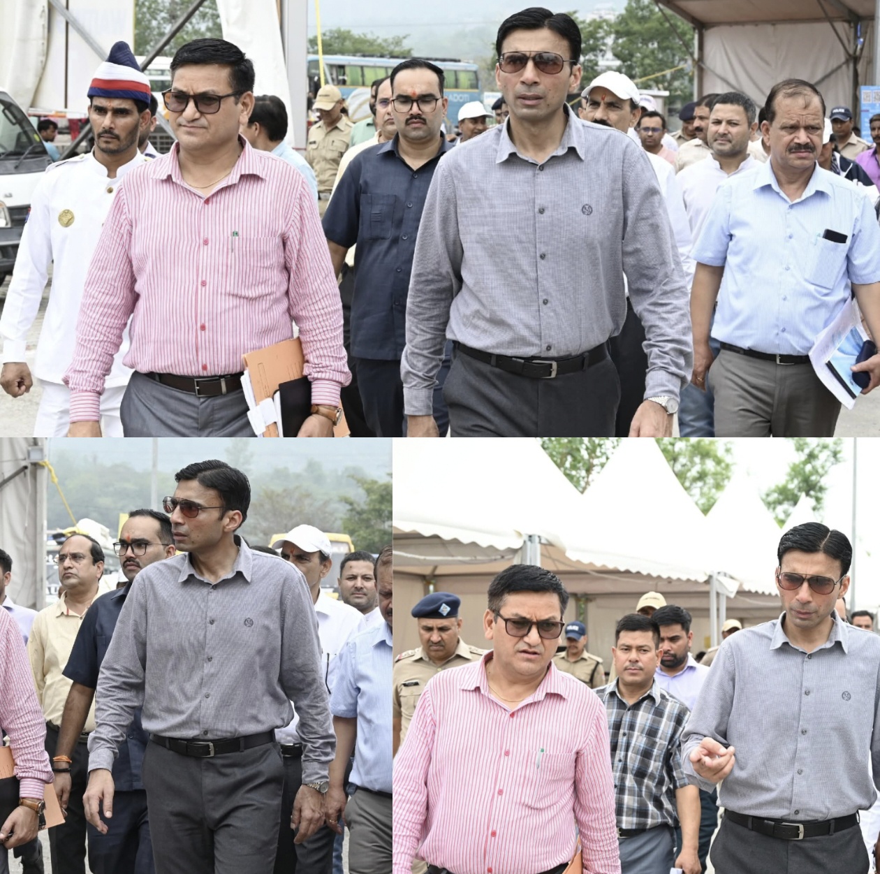 जिलाधिकारी ने ऋषिकेश ट्रांजिट कैंप का किया निरीक्षण, चारधाम यात्रियों की सुविधाओं को लेकर दिए सख्त निर्देश