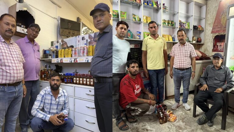 धर्म की नगरी में अधर्म की मंडी: दूध-दही की आड़ में बिक रही थी शराब, मोबाइल शॉप बनी वाइन शॉप, छापेमारी में खुला राज