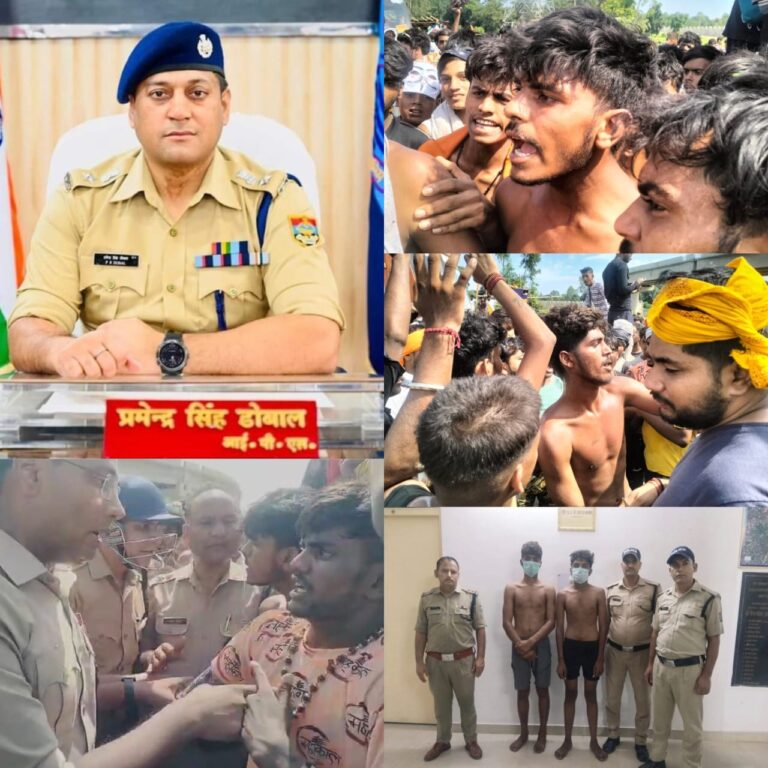 बहादराबाद में कांवड़ियों का हाईवे पर हंगामा: जल खंडित होने पर एनएच-334 किया जाम, पुलिस पर पथराव, दो उपद्रवी गिरफ्तार, मुकदमा दर्ज