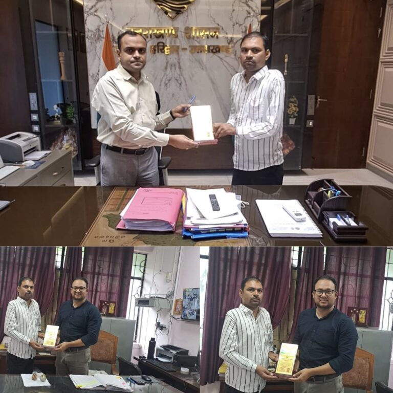 हरिद्वार में दिव्यांगों की समस्याओं को लेकर देवभूमि दिव्यांग सहारा समिति अध्यक्ष शाकिर अली ने डीएम मयूर दीक्षित व जिला समाज कल्याण अधिकारी अभिजीत सिंह से की मुलाकात, समाधान के दिए अहम सुझाव