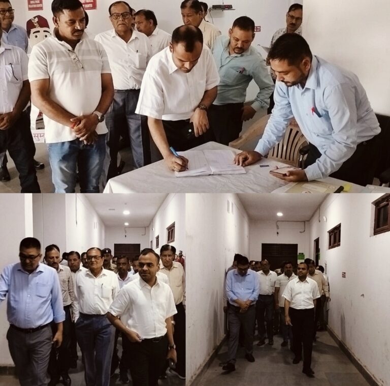 ईवीएम-VVPAT की सुरक्षा में कोई चूक नहीं होगी — जिलाधिकारी मयूर दीक्षित ने वेयरहाउस निरीक्षण में दिए सख्त निर्देश