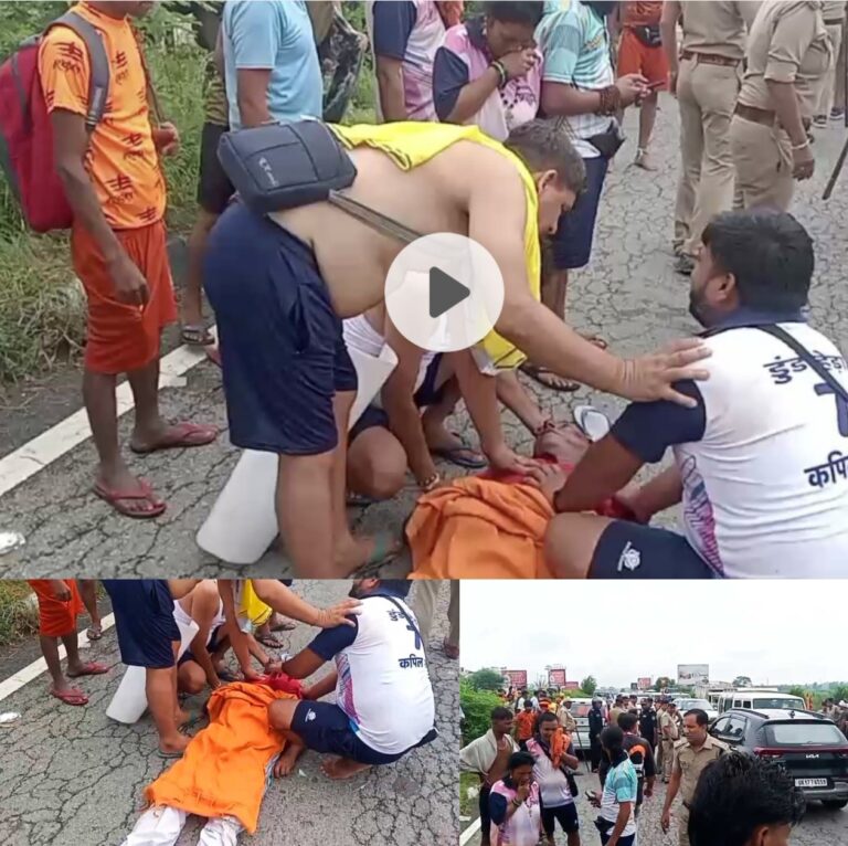 “कांवड़ यात्रा में दर्दनाक हादसा: तेज रफ्तार बस की टक्कर से 66 वर्षीय शिवभक्त की मौत, हरिद्वार जाने के रास्ते में टूटा जीवन का सफर”