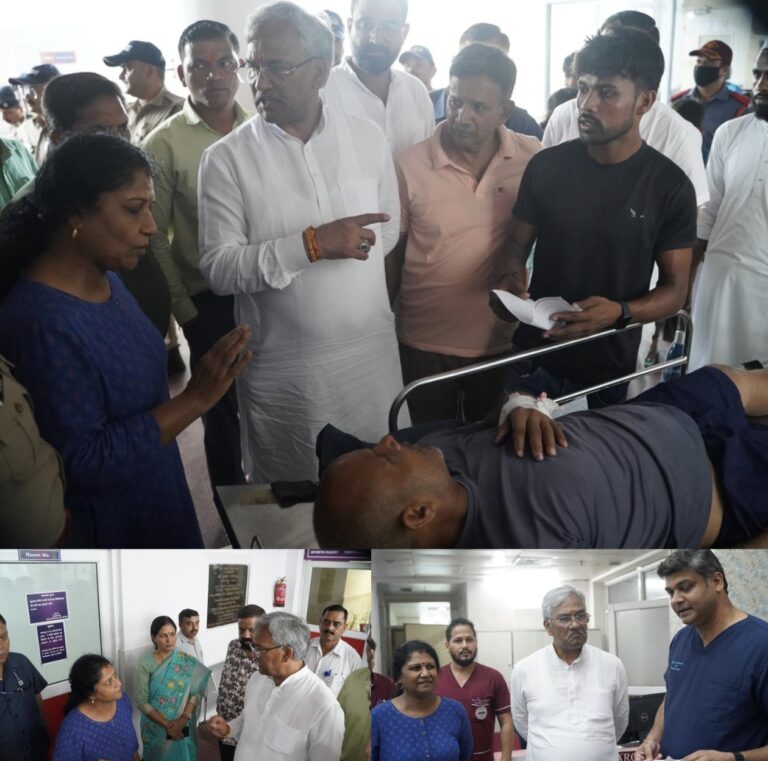 मनसा देवी हादसे के घायलों से मिले सांसद त्रिवेन्द्र सिंह रावत, AIIMS ऋषिकेश में जाना उपचार का हाल, भरोसा दिलाया हरसंभव मदद का