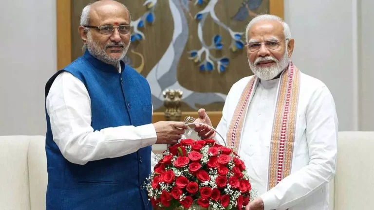 “मोदी सरकार का मास्टरस्ट्रोक: महाराष्ट्र के राज्यपाल सी.पी. राधाकृष्णन एनडीए के उपराष्ट्रपति उम्मीदवार, अब दिल्ली की सियासत में मचने वाला है धमाल” 21 अगस्त को करेंगे नामांकन
