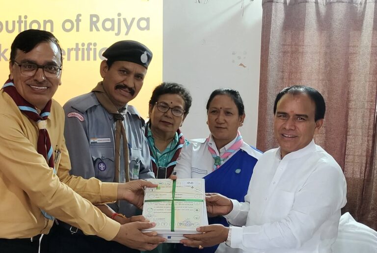 प्रदेश के दो लाख छात्र जुड़ेंगे स्काउट्स एंड गाइड्स से: शिक्षा मंत्री डॉ. धन सिंह रावत ने दिया बड़ा लक्ष्य, ई-मैगजीन व मल्टीपल वॉल लाइन का लोकार्पण