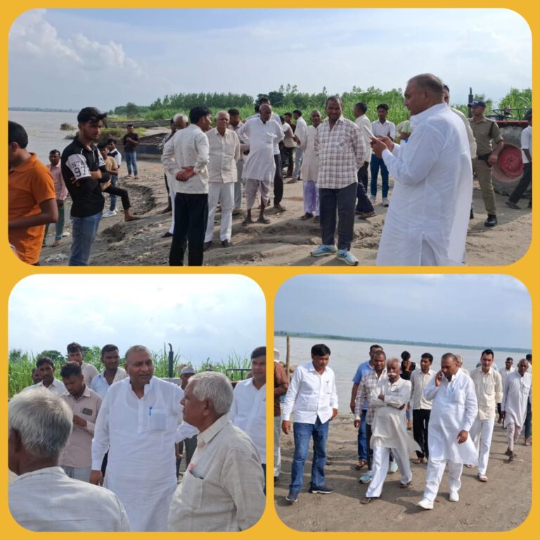 “गंगा किनारे बाढ़ प्रभावित गांवों में पहुंचे विधायक मो. शहजाद, हालात का लिया जायजा, अधिकारियों को दिए त्वरित कार्रवाई के निर्देश, जनता से अफवाहों से दूर रहने की अपील”