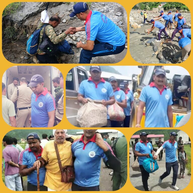 “धराली-हर्षिल आपदा में सेवा-धर्म की मिसाल: IPS तृप्ति भट्ट के नेतृत्व में 40वीं पीएसी की टीम ने कंधों पर उठाकर बचाई सैकड़ों जिंदगियां, पत्थर हटाकर बनाया जीवनरक्षक मार्ग”