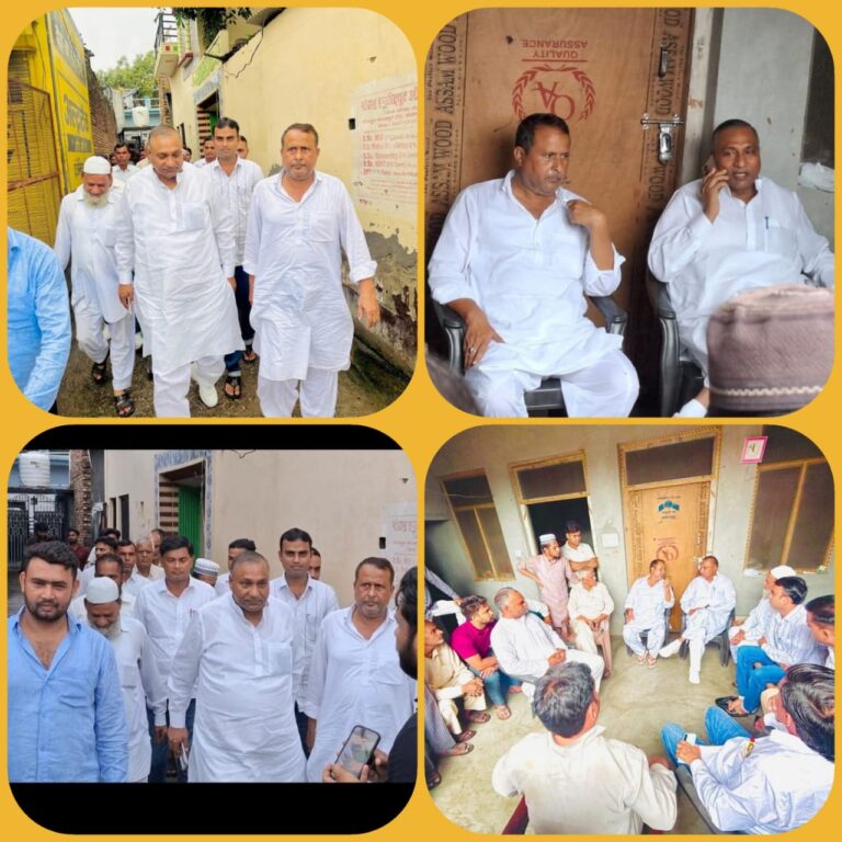 “लक्सर विधायक मोहम्मद शहजाद ने ग्राम धनपुरा में गैंगरेप पीड़िता के परिजनों से की मुलाकात, न्याय व हर संभव मदद का दिया भरोसा – बेटियों की सुरक्षा को बताया मानवता का परम धर्म”