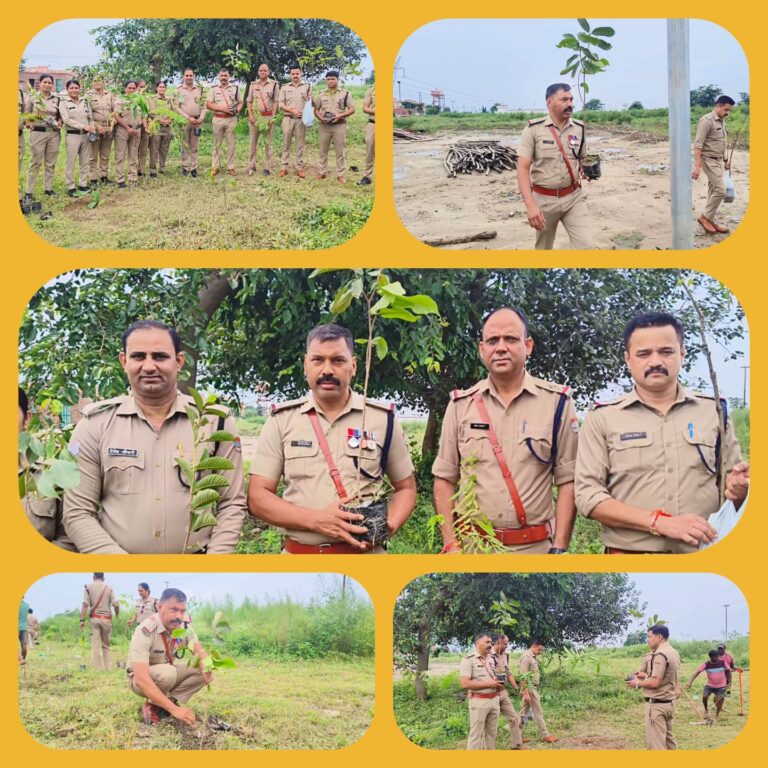 सिडकुल थाने में स्वतंत्रता दिवस पर भव्य पौधारोपण समारोह: थाना इंचार्ज मनोहर भंडारी के नेतृत्व में जवानों के साथ मनाया गया देशभक्ति और पर्यावरण संरक्षण का अद्भुत संदेश