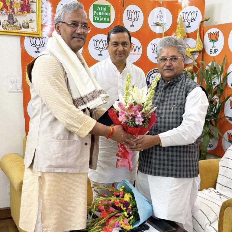 “दिल्ली में त्रिवेन्द्र सिंह रावत की दुष्यंत गौतम संग अहम मुलाकात, संगठन की मजबूती व रणनीति पर हुई गहन चर्चा, बोले– उत्तराखंड भाजपा को और मजबूत बनाना ही हमारा संकल्प”