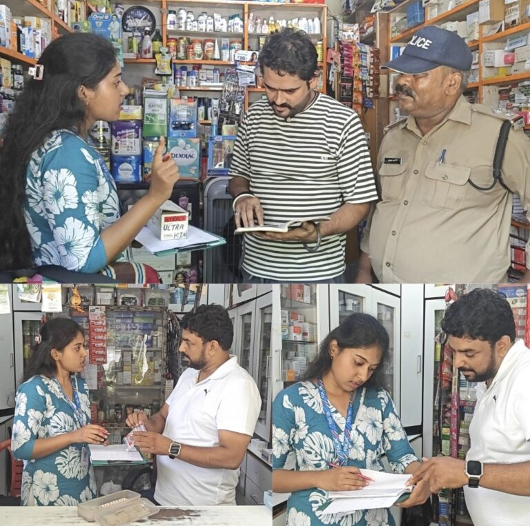 नारकोटिक दवाओं के दुरुपयोग की आशंका पर हरिद्वार के तिबड़ी क्षेत्र में औषधि विभाग व पुलिस का संयुक्त औचक निरीक्षण, कई मेडिकल स्टोरों में अनियमितताएं उजागर