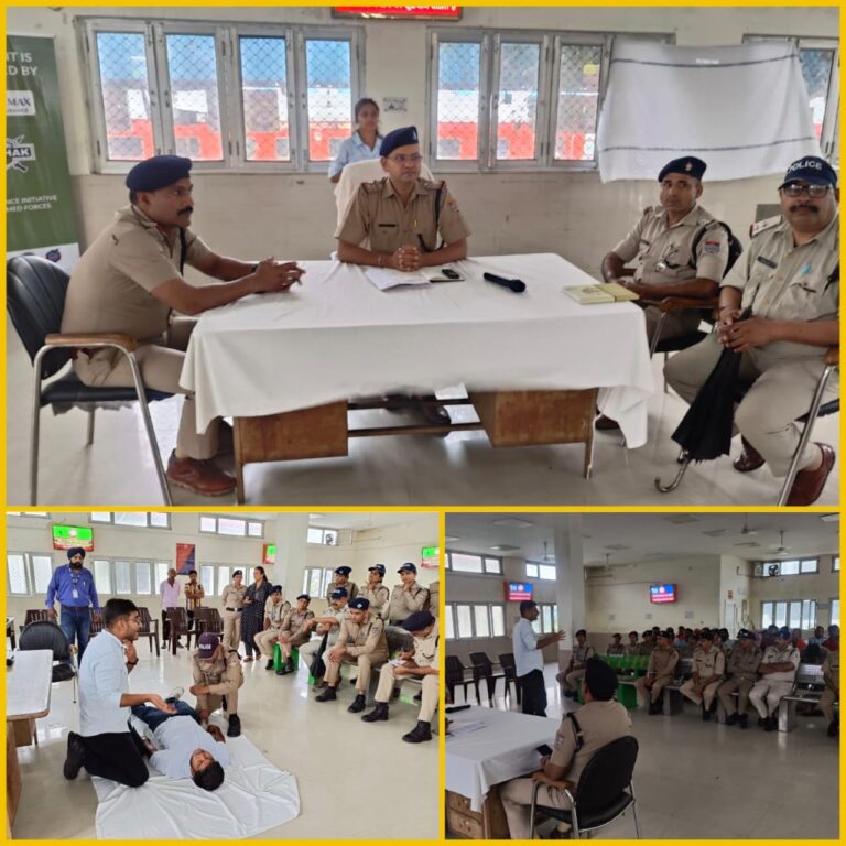 “हरिद्वार जीआरपी का बड़ा कदम – हार्ट अटैक से साइबर अटैक तक जागरूकता, कप्तान तृप्ति भट्ट के नेतृत्व में अनोखा अभियान”