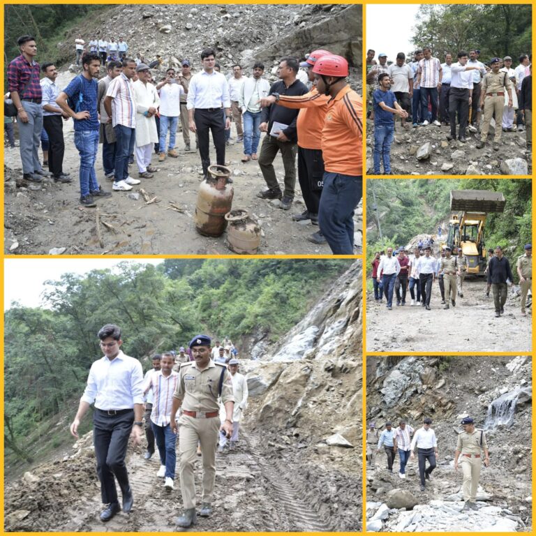 छेनागाड़ आपदा के बाद हाहाकार: जमीनी हालात जानने पहुँचे जिलाधिकारी प्रतीक जैन, युद्धस्तर पर जारी राहत-बचाव अभियान, मुख्यमंत्री स्वयं कर रहे पल-पल की मॉनिटरिंग