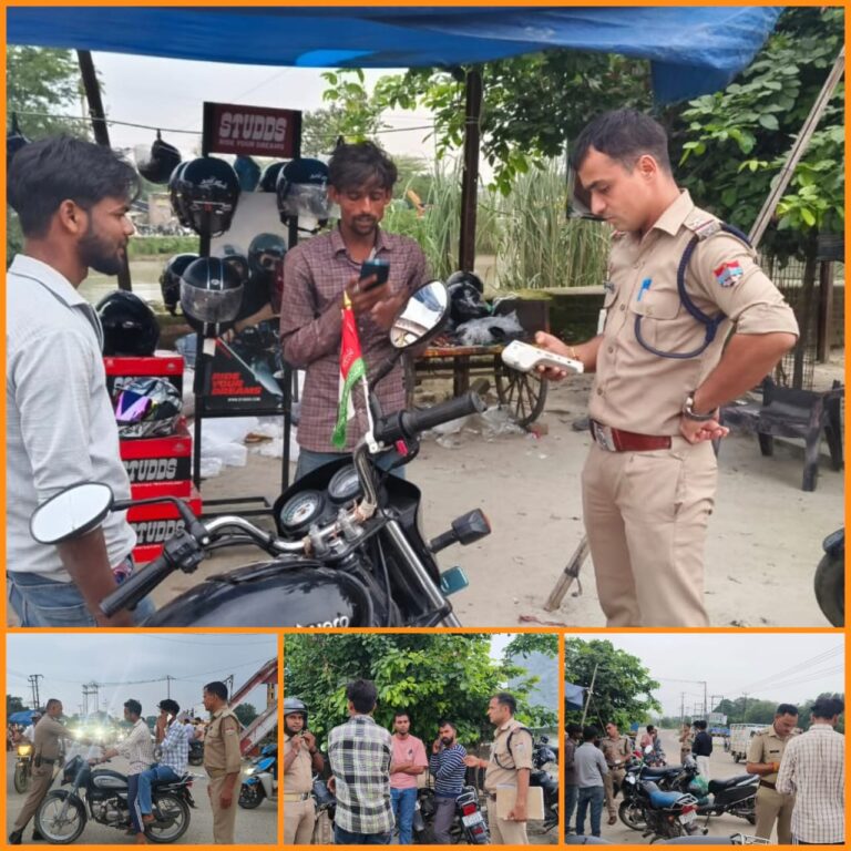 बहादराबाद में खाकी का सख्त एक्शन: एसएसपी प्रमेन्द्र सिंह डोभाल के आदेश पर सड़क पर उतरे पुलिस जवान, संदिग्ध वाहनों और लोगों पर कस रही है शिकंजा, जनपदभर में मचा हड़कंप