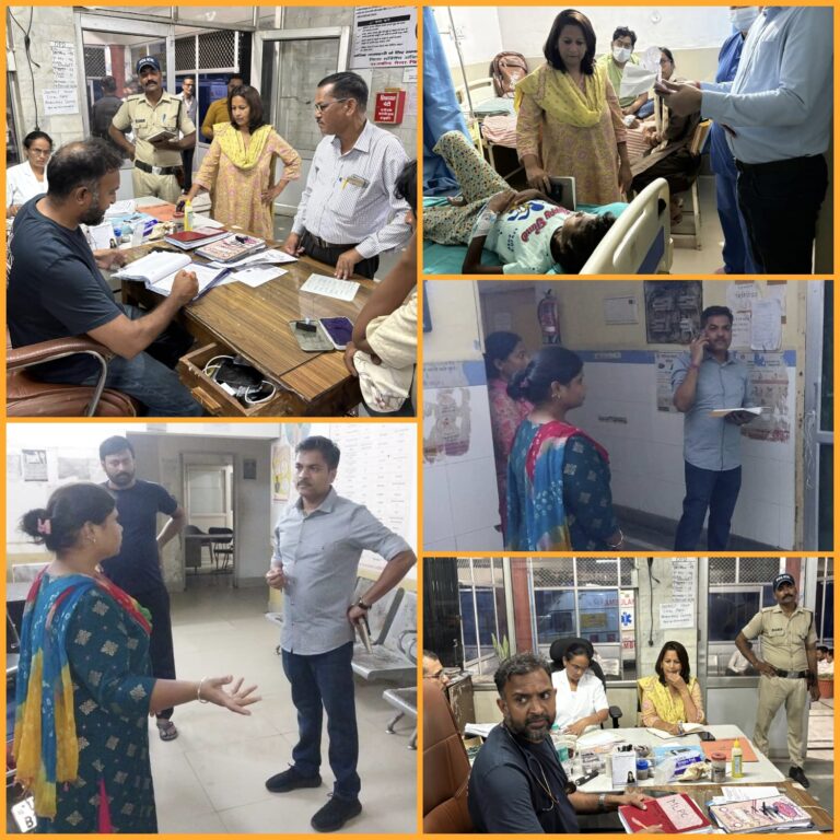 रातों-रात अस्पतालों में पहुंची प्रशासनिक टीम, कहीं मिली लापरवाही तो कहीं व्यवस्थाएं दुरुस्त — सीएम के आदेश पर स्वास्थ्य सेवाओं का बड़ा औचक निरीक्षण