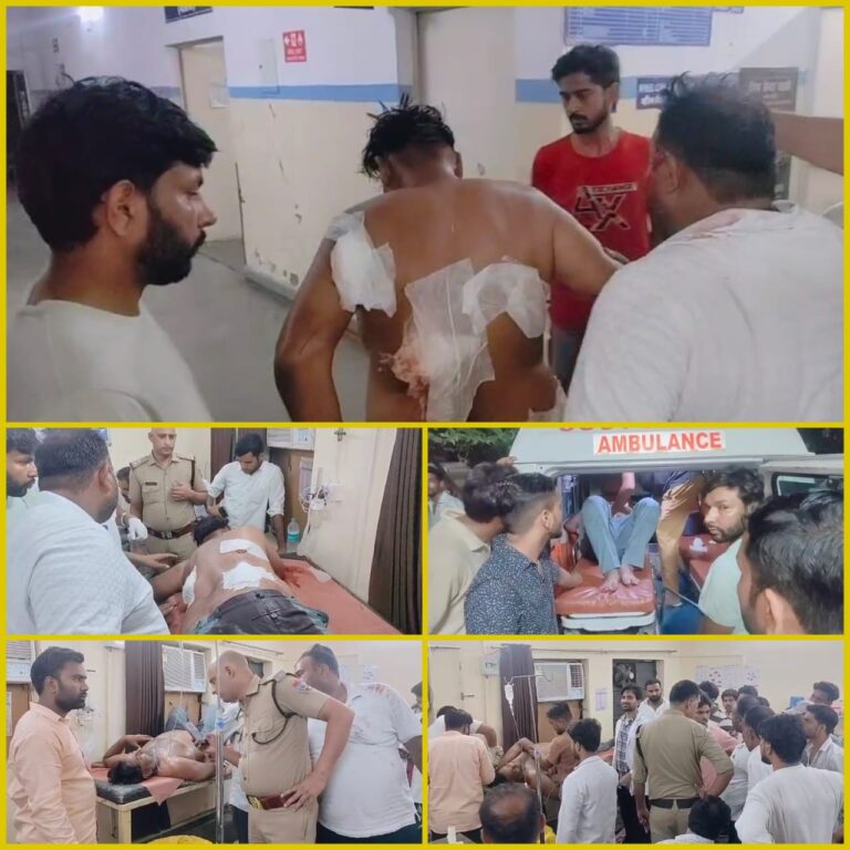 “पाडली गुर्जर में खून से सनी रंजिश: दोस्तों संग युवक पर ताबड़तोड़ चाकूवार, नाजुक हालत में अस्पताल रेफर”