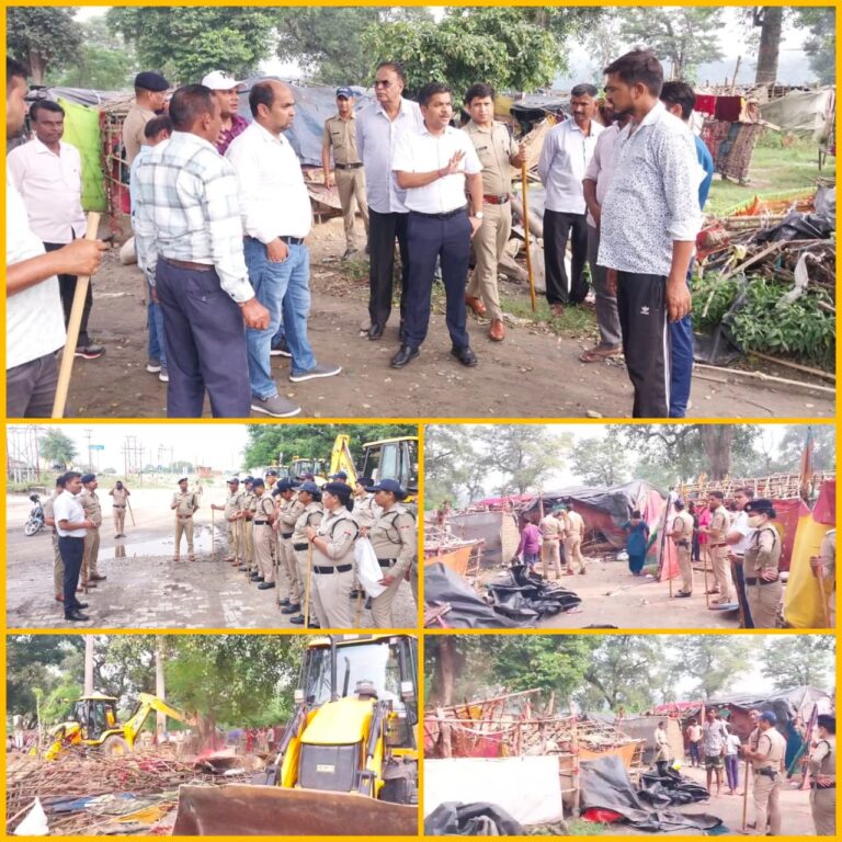 कुंभ नगरी में गूंजा प्रशासन का डंडा: लालजीवाला से ध्वस्त हुई 200 झुग्गियां-झोपड़ियां, अतिक्रमणकारियों का सफाया, मेले का क्षेत्र हुआ मुक्त!
