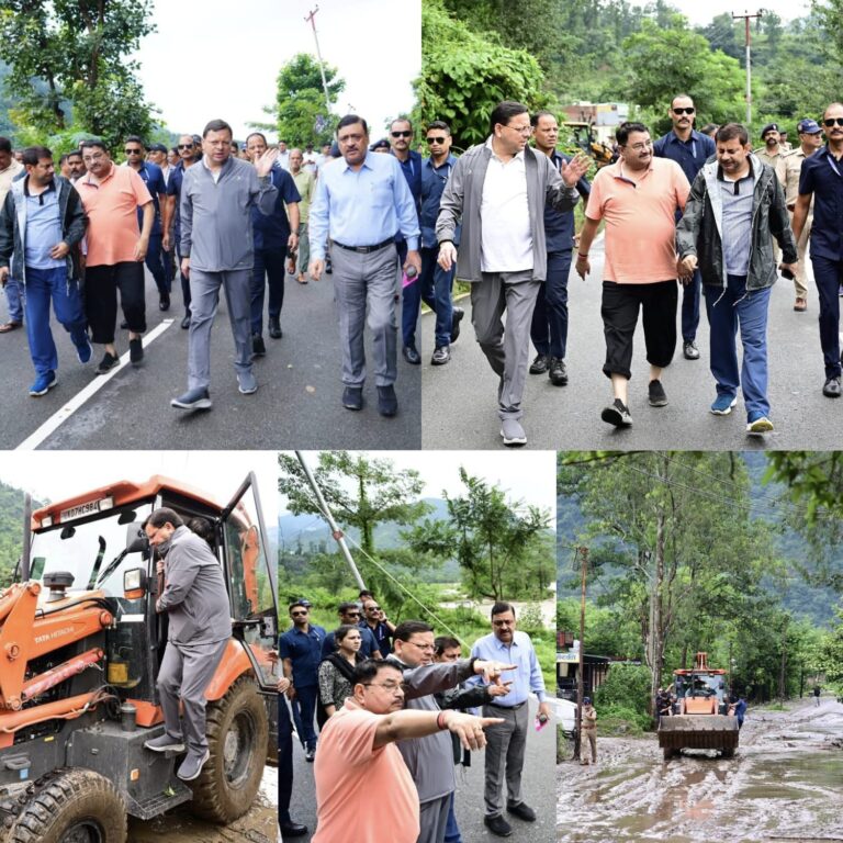 “अतिवृष्टि से हाहाकार: CM धामी पहुँचे मालदेवता-केसरवाला, दिए राहत-बचाव तेज करने के सख्त निर्देश, हर नागरिक को मदद का भरोसा!”