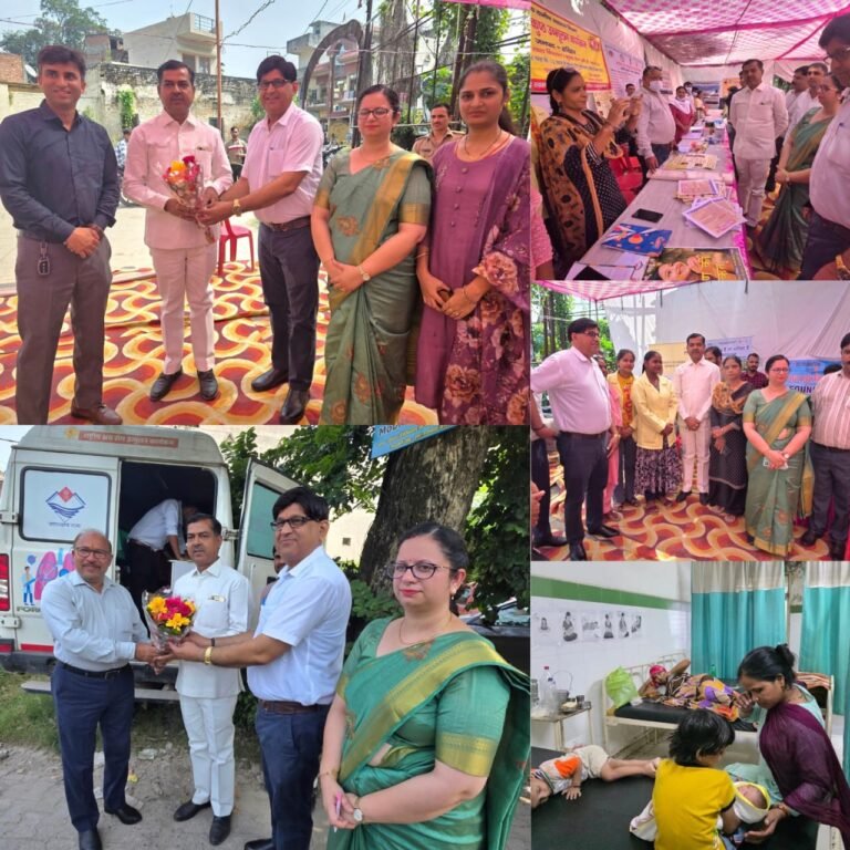 “आदेश चौहान के उद्घाटन से सजा सेवा पर्व स्वास्थ्य शिविर : बहादराबाद में 309 मरीजों को मिला मुफ्त इलाज, स्वास्थ्य जागरूकता का संदेश”