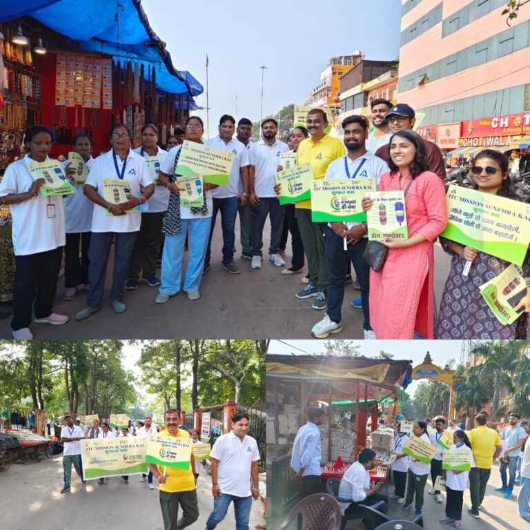 “आईटीसी मिशन सुनहरा कल के संग – हरिद्वार की गंगा घाट पर गूंजा स्वच्छता का बिगुल, ‘एक घंटा, एक दिन, एक साथ’ के संकल्प से जनमानस ने उठाया गंगा माँ को निर्मल रखने का बेड़ा!”