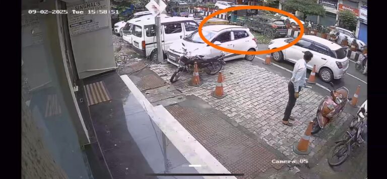 “हरिद्वार में तेज रफ्तार का तांडव: भेलकर्मी की कार ने सब्जीवाले को रौंदा, CCTV में कैद हुई सनसनीखेज घटना”