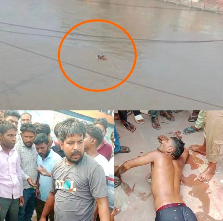 “गंगनहर में डूबते युवक को बचाकर हीरो बने मोनू जलवीर, बहादुरी की चारों ओर हो रही सराहना”