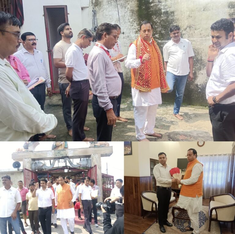 “नवरात्र से पहले चमके मां चंडी देवी धाम – बीकेटीसी अध्यक्ष हेमंत द्विवेदी ने कसी व्यवस्थाओं की लगाम, दिया सुगम दर्शन का भरोसा”