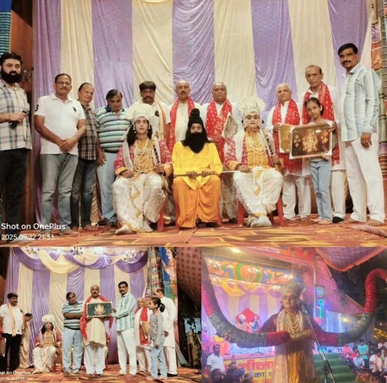 “बहादराबाद की रामलीला में गूंजा जयकारा: भगवान श्रीराम ने तोड़ा शिव धनुष, सीता ने पहनाई जयमाला – दर्शक हुए भावविभोर”