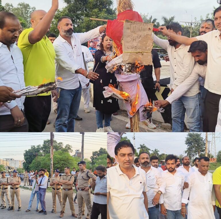 पेपर लीक पर उत्तराखंड में बगावत! हरिद्वार में कांग्रेस ने फूंका सरकार का पुतला, युवाओं ने दी सड़कों से विधानसभा तक जंग की चेतावनी