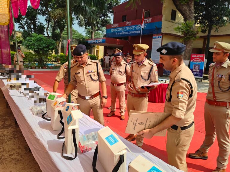 “सीओ शिशुपाल सिंह नेगी ने किया श्यामपुर थाने का अर्धवार्षिक निरीक्षण, हथियारों से लेकर मालगृह तक की सख्त जांच, दिए तुरंत निस्तारण और फिटनेस पर खास निर्देश”