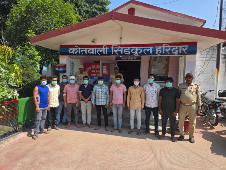 सिडकुल का सड़क विवाद: सरेआम हुड़दंग मचाने वाले 10 युवकों पर पुलिस ने कसा शिकंजा, माहौल बिगाड़ने वालों की चली नहीं दबंगई!