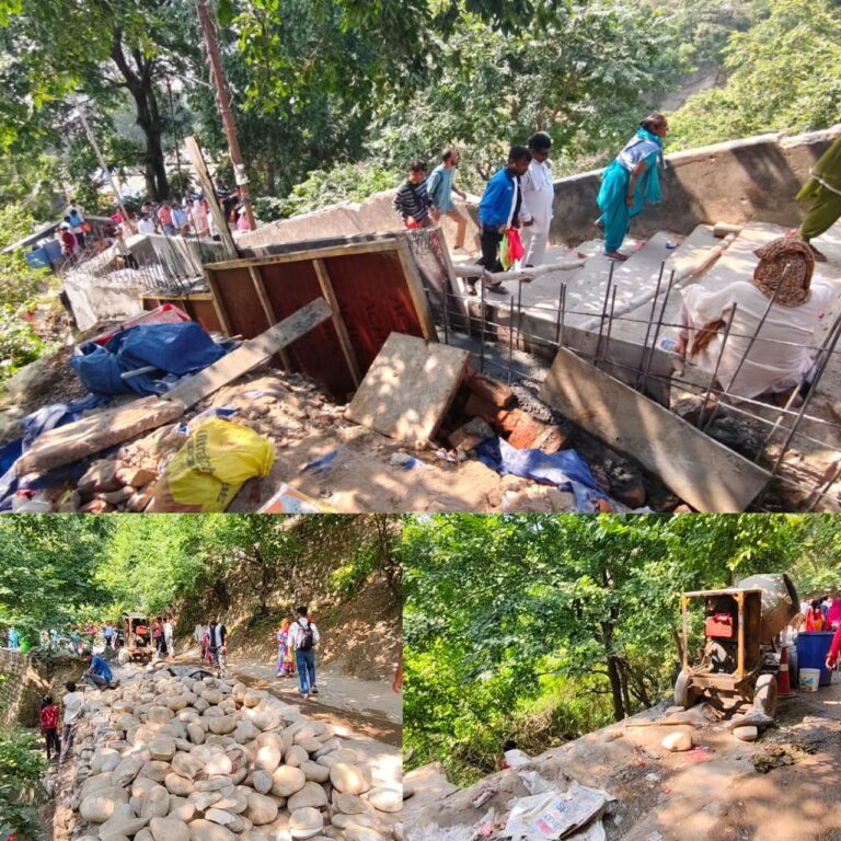 “मां मनसा देवी धाम को नया रूप: 156.48 लाख से होगा पैदल मार्ग का पुनर्निर्माण, सुरक्षित होगी पहाड़ी – भक्तों की यात्रा बनेगी और भी सुगम”