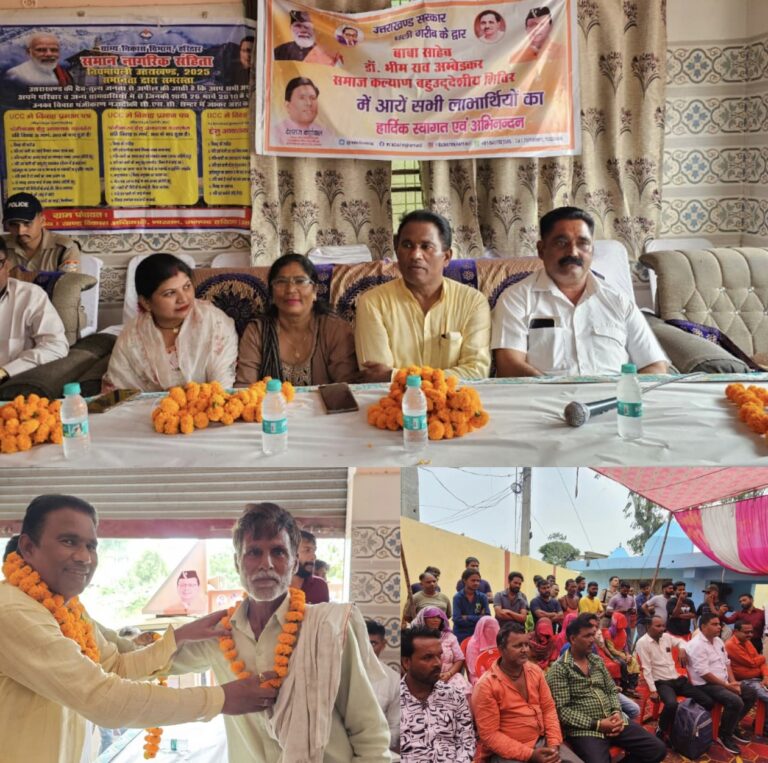 फरियादियों की फरियाद सुनी गई, मौके पर ही हुआ समाधान – राज्यमंत्री देशराज कर्णवाल ने गाँव-गाँव बहुउद्देशीय शिविर लगाकर सुनी जनता की समस्याएं, 67 में से 16 मामलों का तुरंत निस्तारण